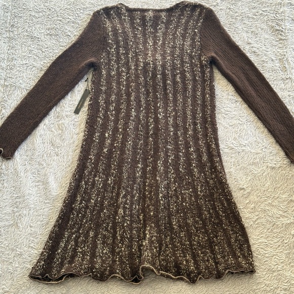 Brown BCBG MaxAzria Long Sweater, Size M - Picture 3 of 7